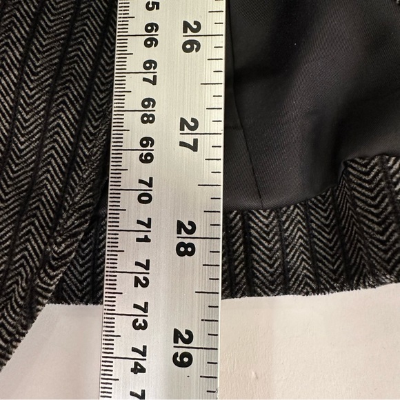 Men’s Grey Black Stripe Velour Two Button Sports Jacket - Picture 10 of 10